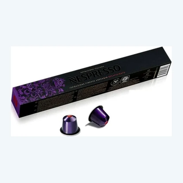 Nespresso Decaffeinato Ispirazione Firenze Arpeggio Original Espresso Capsules - Intensity 9 - 10 Capsules