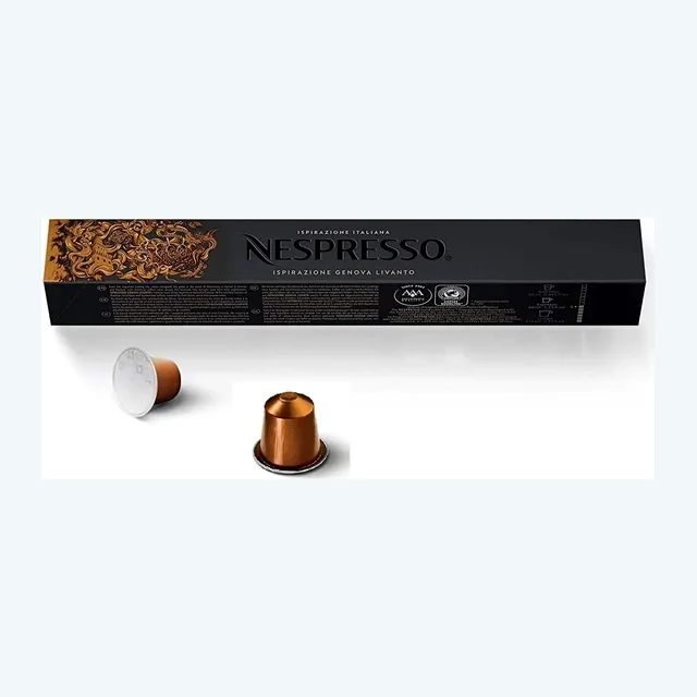 Nespresso Genova Livanto Original Espresso Capsules - Intensity 6 - 10 Capsules