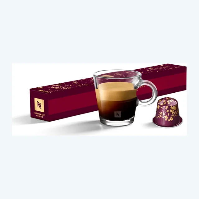 Nespresso Infiniment Fruité - Limited Edition Original Espresso Capsules - Intensity 6 - 10 Capsules