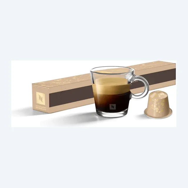 Nespresso Infiniment Gourmand - Limited Edition Original Espresso Capsules - Intensity 6 - 10 Capsules