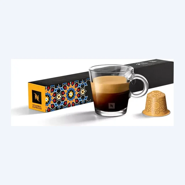 Nespresso Istanbul Espresso Original Espresso Capsules - Intensity 8 - 10 Capsules