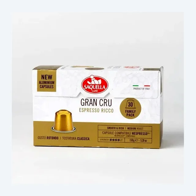 Saquella - Grand Cru Compatible With Nespresso - 30 capsules