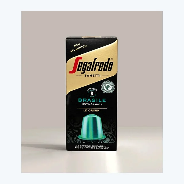 Segafredo - Brasile  Compatible With Nespresso -10 capsules