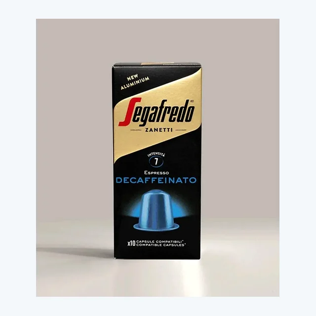 Segafredo - Decaffeinato  Compatible With Nespresso -10 capsules