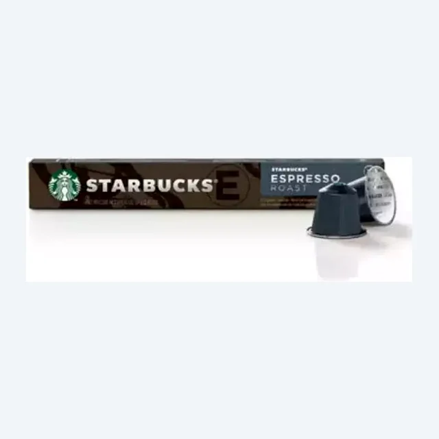 Starbucks Nespresso Compatible Espresso Roast - 10 Capsules