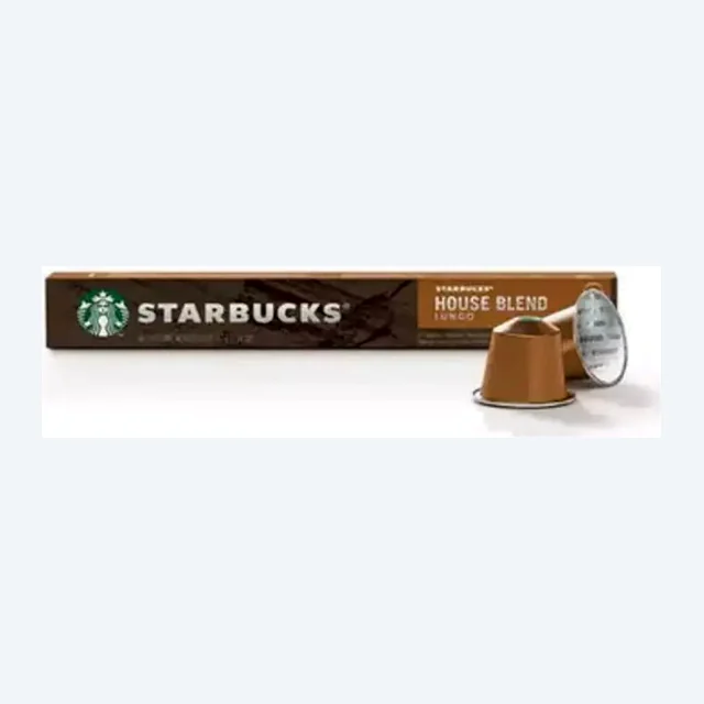 Starbucks Nespresso Compatible House Blend Pods - 10 Capsules