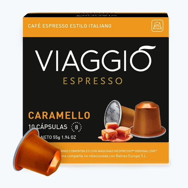 Viaggio - Caramello Compatible By Nespresso - 10 Capsules