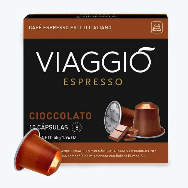 Viaggio - Cioccolato Compatible By Nespresso - 10 Capsules