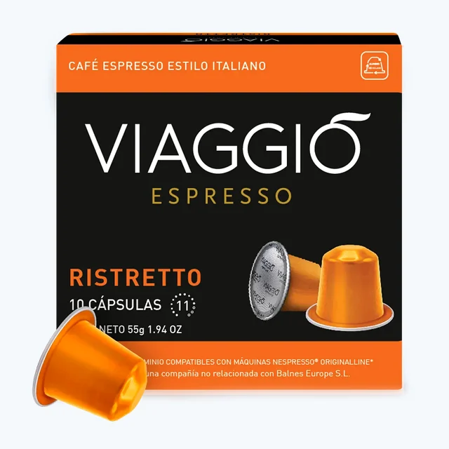 Viaggio - Ristretto Compatible By Nespresso - 10 Capsules