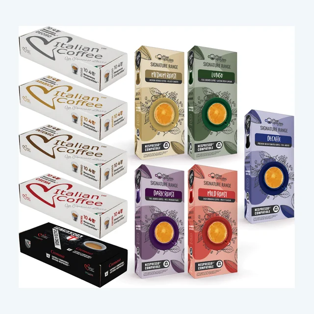 Bestseller Bulk Special - 100 Nespresso compatible Coffee Capsules