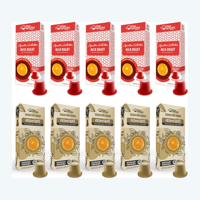 Coffee Capsules Direct's Lovers bundle - 100 Nespresso Compatible coffee capsules