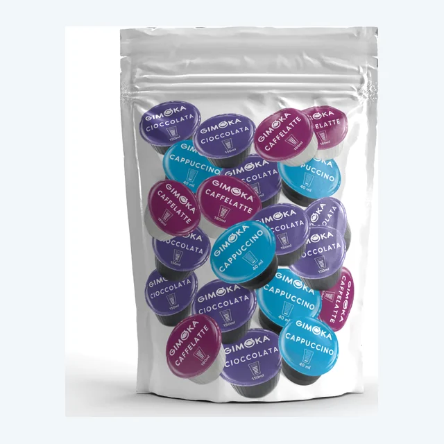 Gimoka Coffee & Choc Capsules – 50 Nescafe Dolce Gusto compatible capsules