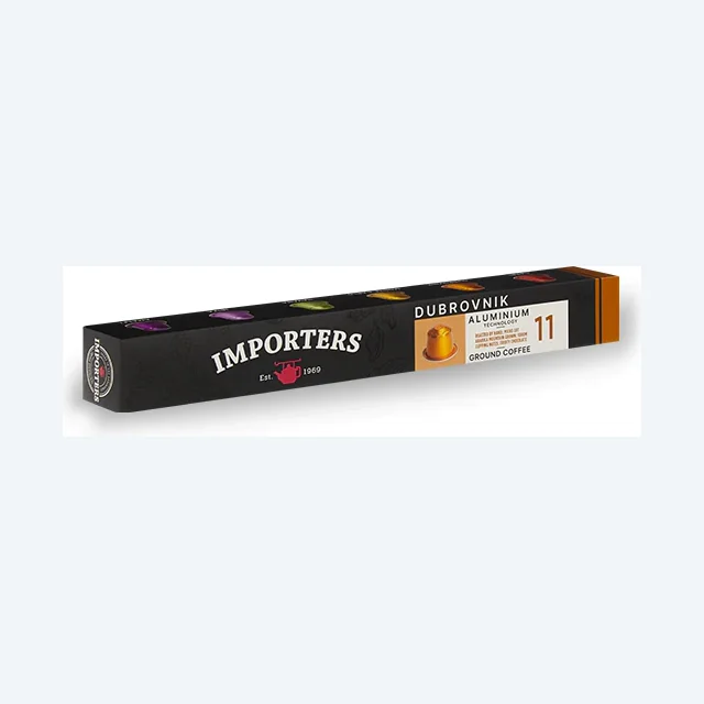 Importers Dubrovnik - 10 Aluminium Nespresso compatible coffee capsules