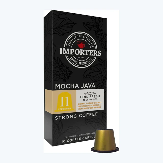 Importers Mocha Java - Nespresso compatible coffee capsules