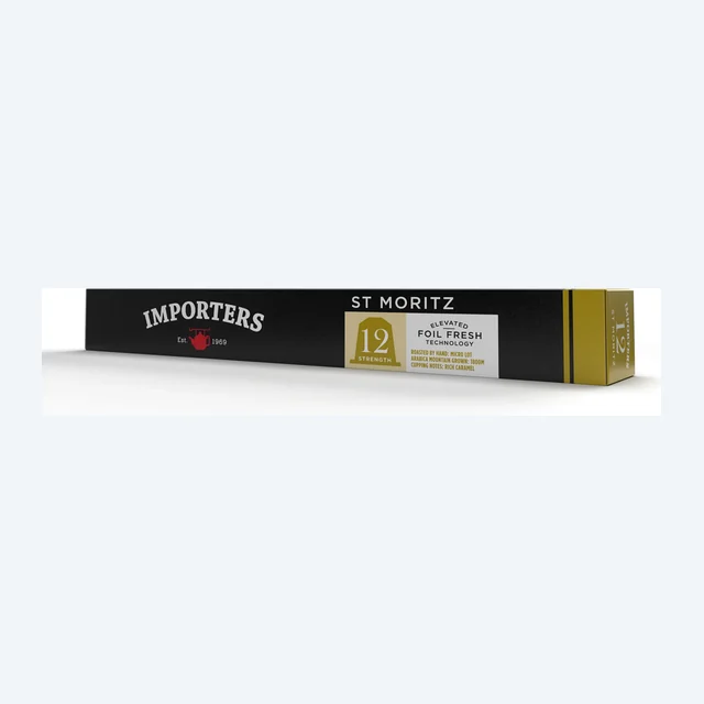 Importers St Moritz – Nespresso compatible coffee capsules