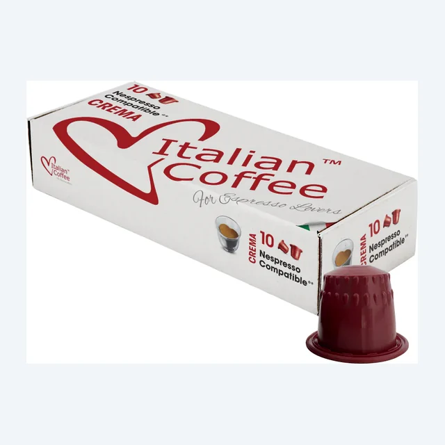 Italian Coffee Crema – Nespresso compatible coffee capsules
