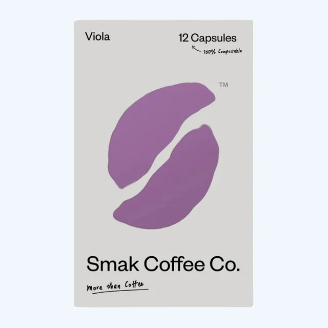 Smak Voila - 12 Compostable Nespresso compatible coffee capsules