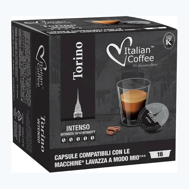 Torino - Lavazza A Modo Mio compatible coffee capsules