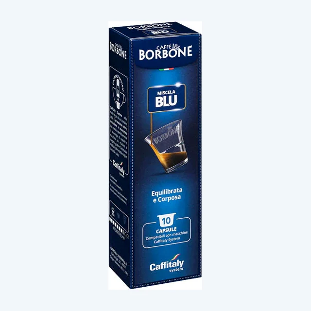 BORBONE - Caffitaly - Caffè - Blu - Conf. 10
