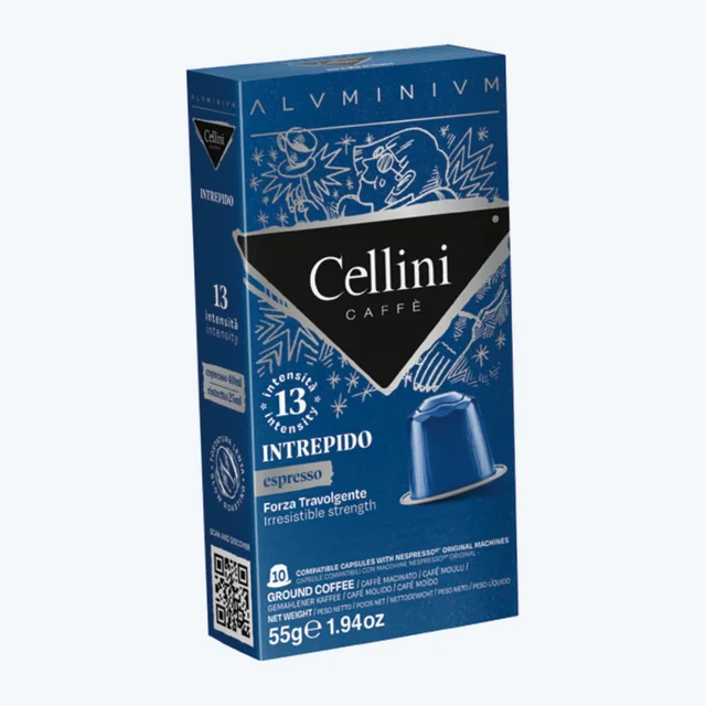 CELLINI Nespresso - INTREPIDO (10Caps Alluminio)
