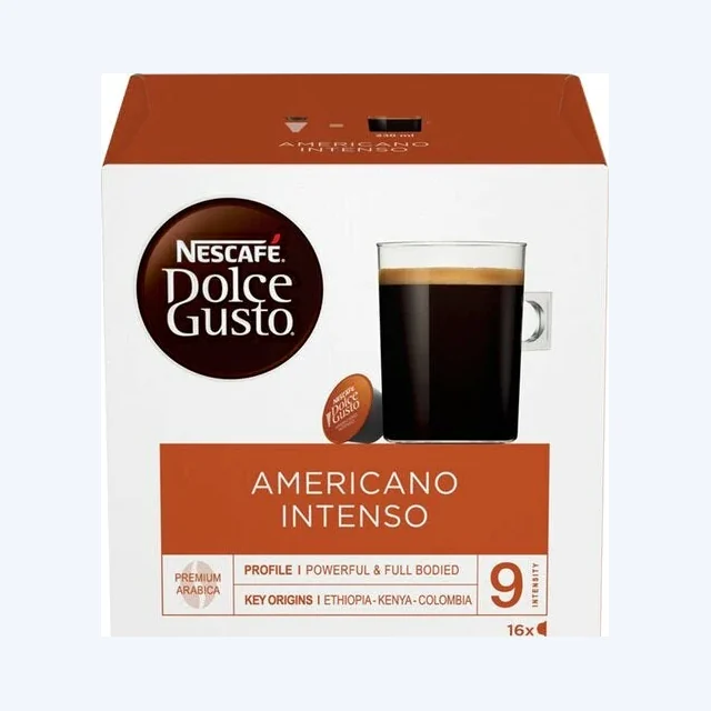 Dolce Gusto Americano Intenso Coffee Pods 16 Capsules