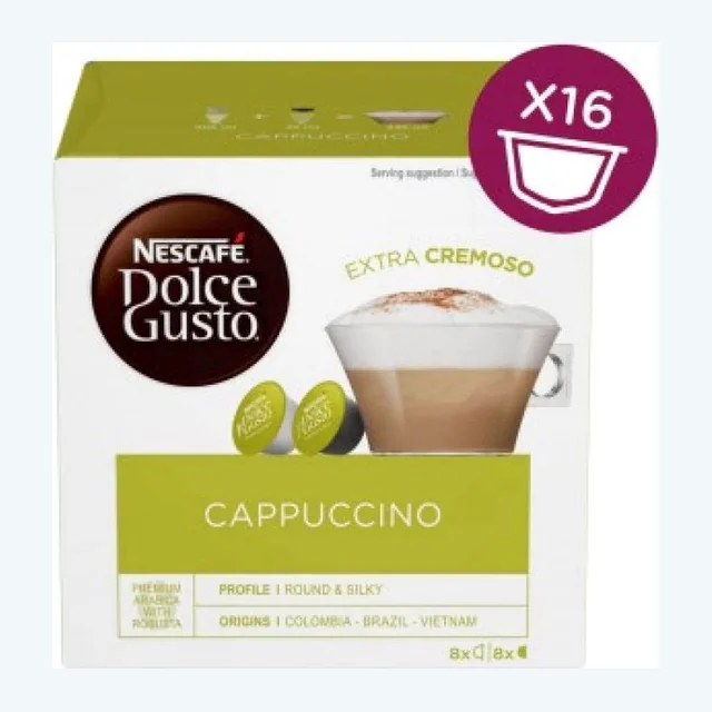 Dolce Gusto Cappuccino 16 capsules