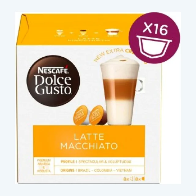 Dolce Gusto - Solubile - Latte macchiato - Conf. 16