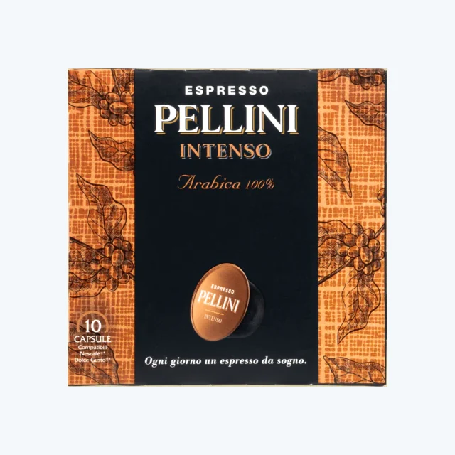 Espresso Pellini Intenso in Nescafé® Dolce Gusto®* compatible (10) capsules