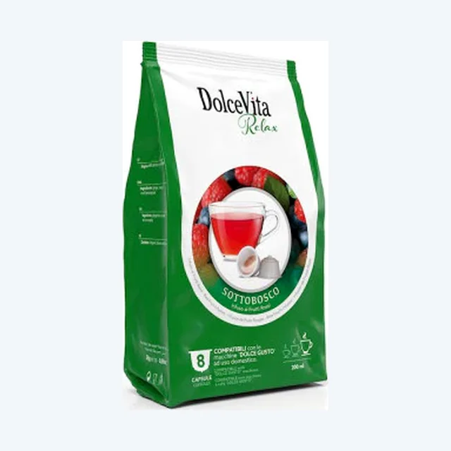 ITALFOODS - Dolce Gusto - tisana foglia - Sottobosco - Conf. 8