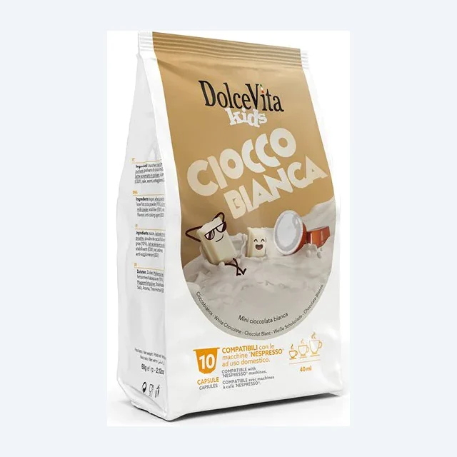 ITALFOODS - Nespresso - Solubile - Cioccobianca - Conf. 10