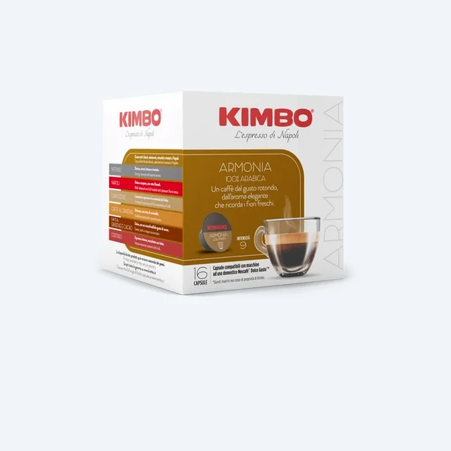 KIMBO - Dolce Gusto - Caffè - Armonia 100% Arabica - Conf. 16