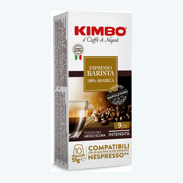 KIMBO - Nespresso - Caffè - Barista Armonia 100% Arabica - Conf. 10