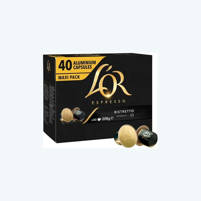 L'OR - Nespresso - Caffè - Ristretto - Conf. 40 - Box 5
