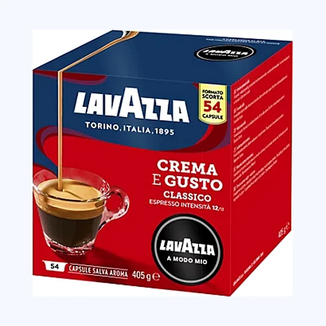 LAVAZZA - A Modo Mio - Caffè - Crema e Gusto Classico - Conf. 54