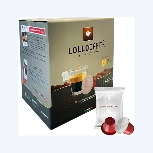LOLLO - Nespresso - Caffè - Passione Argento - Conf. 100