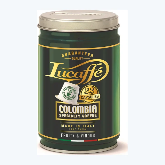 LUCAFFE TIN 22 CAPSULE COLOMBIA SPECIALTY