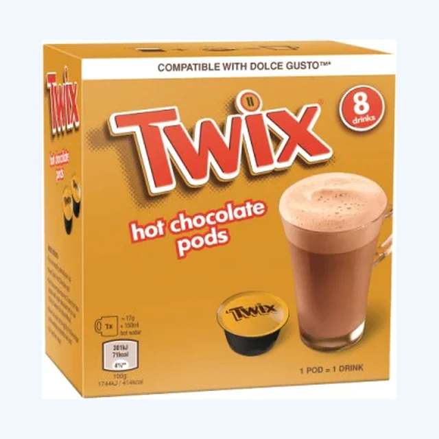 NESCAFE 8CAPS. 120G DOLCE GUSTO TWIX CHOCOLATE