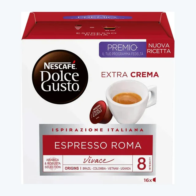 NESTLE' - Dolce Gusto - Caffè - Espresso Roma - Conf. 16