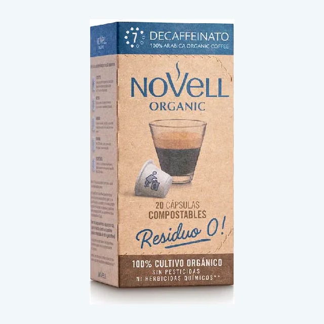 NOVELL -Nespresso - DEKAFF - 10 Caps.