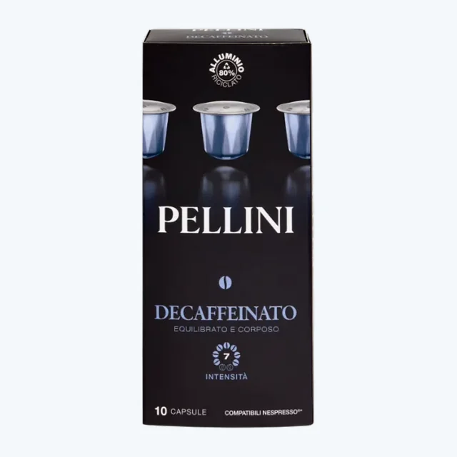 Pellini Decaffeinato - Aluminum Capsules 10pc