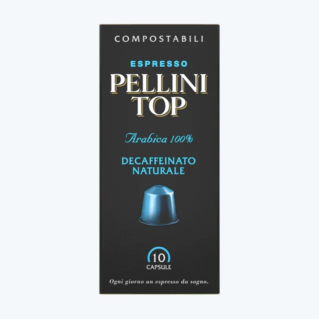 PELLINI- Top Decaffeinato Naturale - Arabica 100% -Nespresso®* compatible
