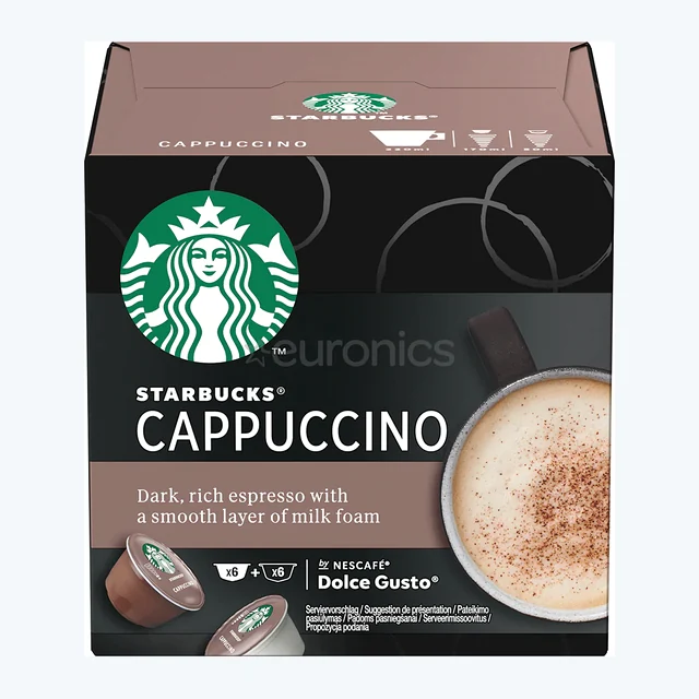 STARBUCKS - Dolce Gusto - Caffè - Cappucino - Conf.12