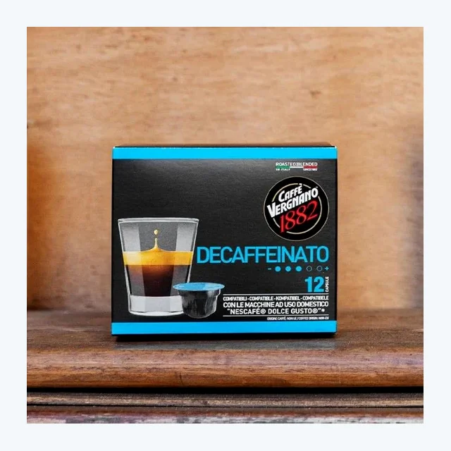 VERGNANO - Dolce Gusto - Decaffeinato - Atlantis Dek - Conf. 12