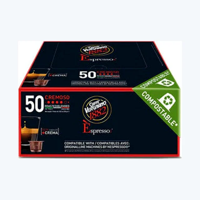 VERGNANO - Nespresso - Caffè - Espresso Cremoso Comp. - Conf. 50