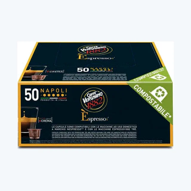 VERGNANO - Nespresso - Caffè - Espresso Napoli Comp. - Conf. 50