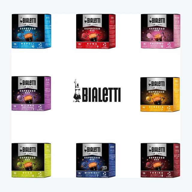 16 Capsule Caffè Originali Bialetti