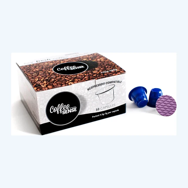 Midnight Espresso Nespresso Compatible Coffee Pods Box 50
