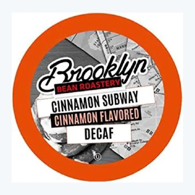 Brooklyn Bean Decaf Cinnamon Subway 40 Pack