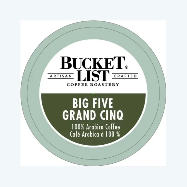 Bucket List Coffee Big Five 24 Pack