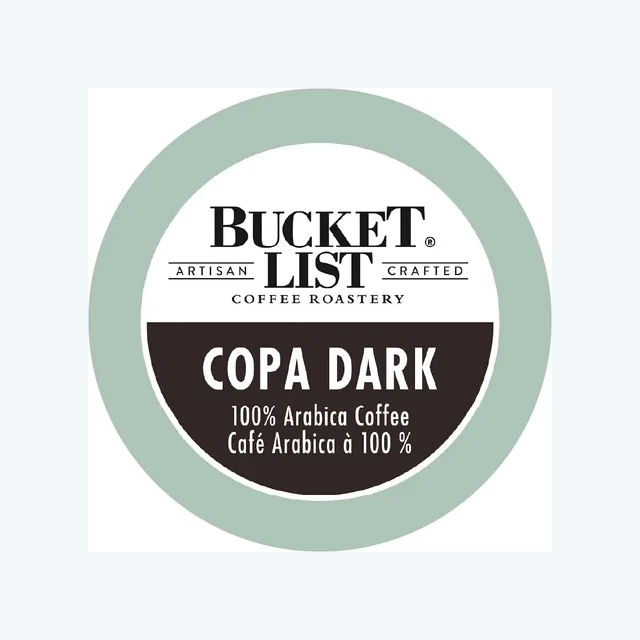 Bucket List Coffee Copa Dark Roast 24 Pack